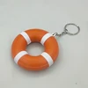 PU Lifebuoy Keychain Swimsuit Key chain Holiday Birthday advertisement Part gift keyring 1
