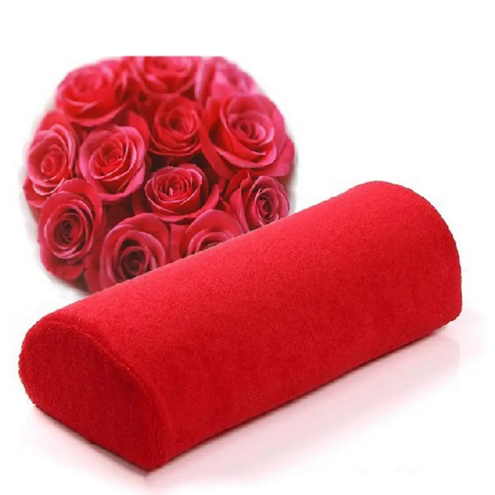 Маникюрная Подушка опора для рук держатель подушки Подушка ноготь руки инструмент для полотенец подлокотник дизайн ногтей маникюрное оборудование - Цвет: Красный
