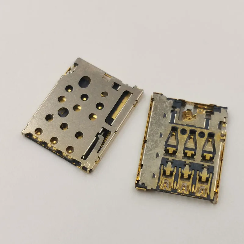 

10Pcs Sim Card Reader Slot Tray Holder Connector Socket Plug For Nokia N830 Lumia 830 735 730 N735 N730 550 950 XL 950XL RM984
