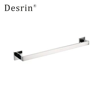 

Desrin Simple Practical Square Single Layer Towel Rack Towel Rack Bathroom Hardware Accessories