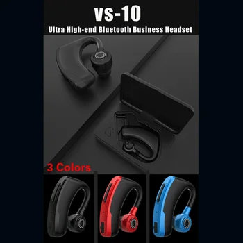 

Business Bluetooth5.0 Headset V10 Fast Charging CSR Chip Standby Earhook Earbuds Anti-sweat Technology