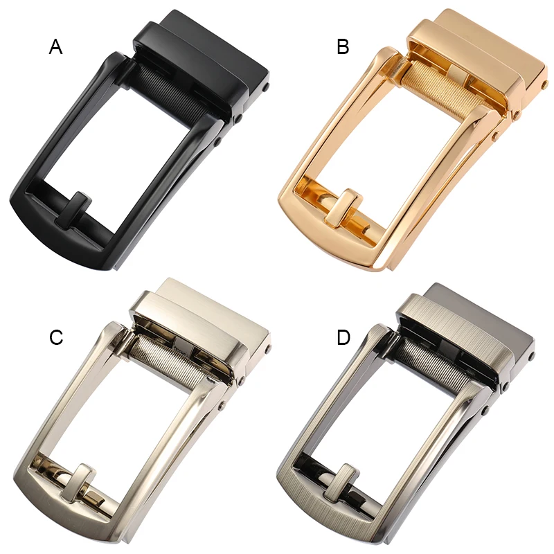 MEDYLA simple mens belt buckle hard metal quick release automatic buckle inner diameter 3.3cm designer fashion belt buckle men