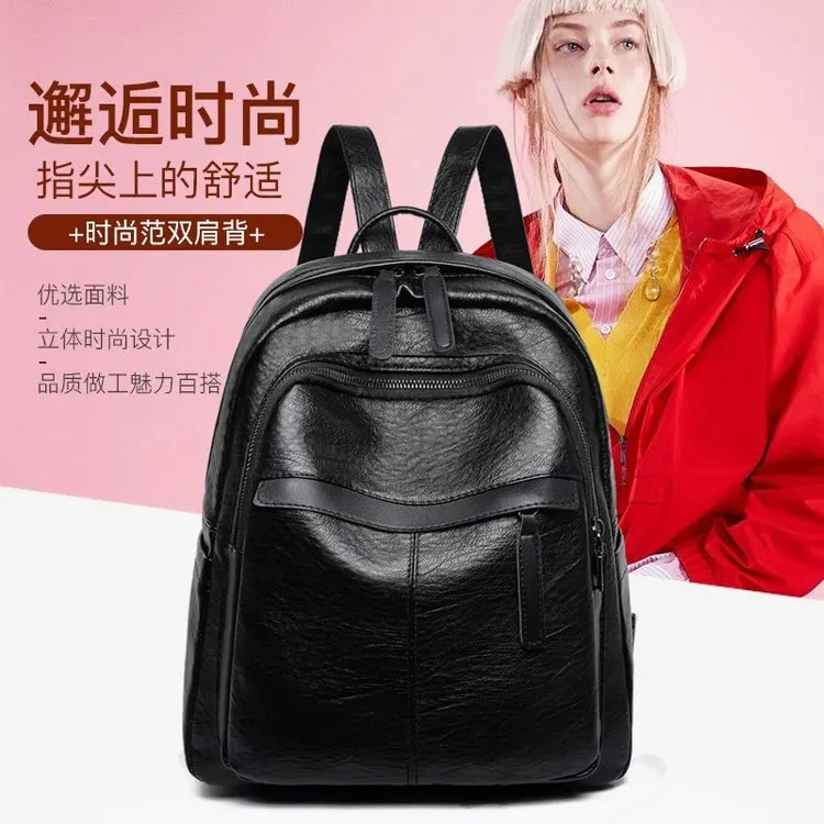 

Spring And Autumn New Style Europe And America Popular Fashion Waterproof Backpack Cross Border for Manufacturers Wholesale on B