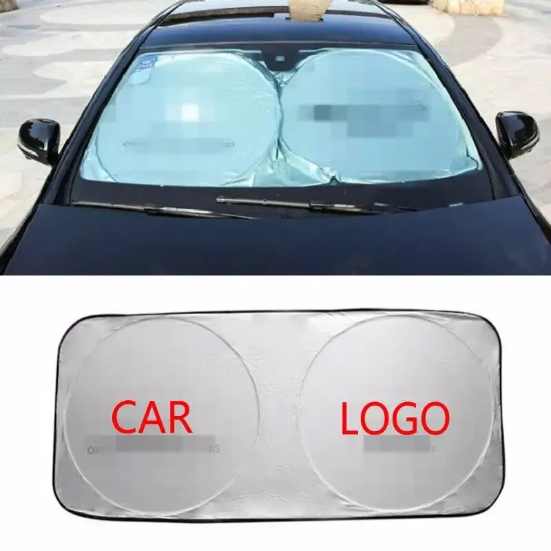 

Car Windscreen Sunshade logo Front Window Sun Shade Windshield Visor Cover For Subaru XV BRZ Forester Impreza Legacy Outback