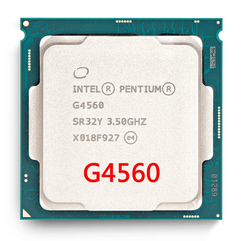Процессор Intel Pentium G4560 3 Мб скрытый 50 ГГц LGA1151 ЦП для ПК с двухъядерным элементом |