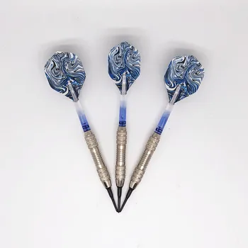 

New 3Pcs 18g nylon soft-tip darts sports entertainment darts body nylon gradient dart pole PET flight indoor entertainment