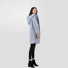 Mishow Пальто с капюшоном из шерсти женские пальто MX16D9615