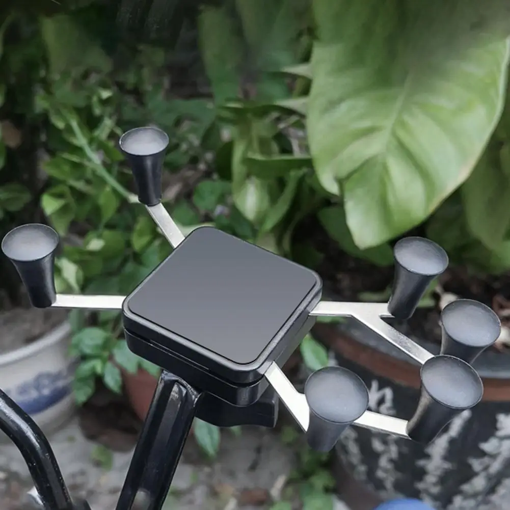 

Портативный Регулируемый держатель для мобильного телефона на руль с 6 захватами