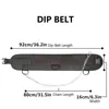 Gym Weightlifting Belt Thicker Neoprene Weights for Crossfit Kettlebell Workout Bodybuilding Pull Up Comfortable Waist Dip Belt ► Photo 2/6