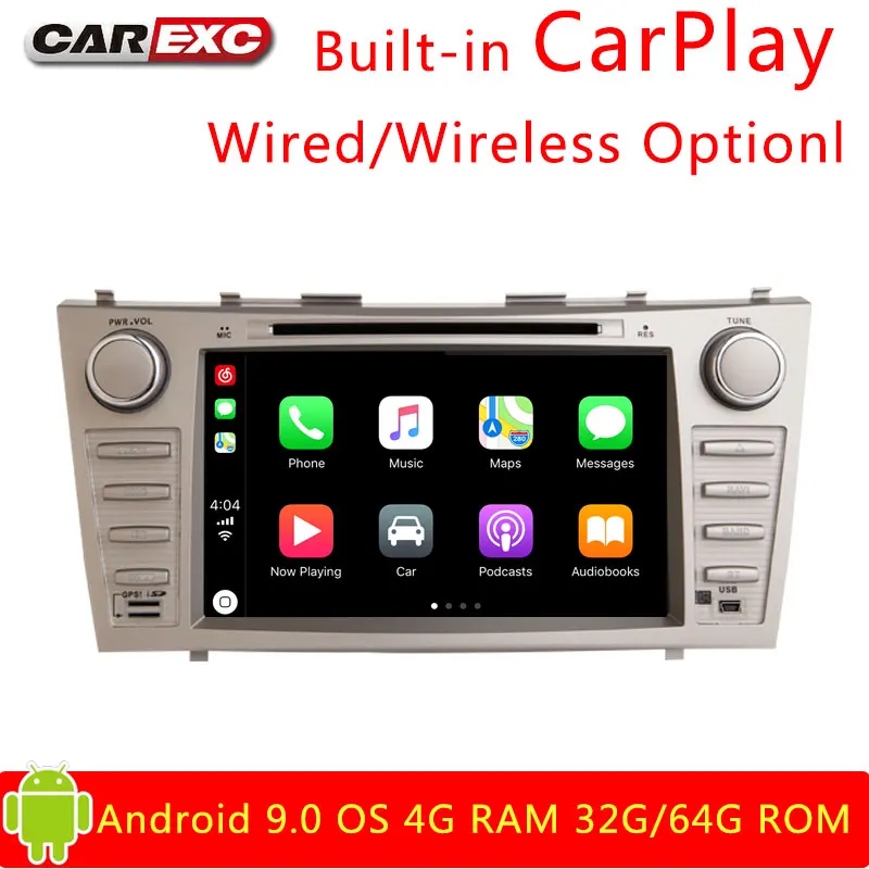 Flash Deal 8 Inch Android 9.0 Octa Cores Car DVD GPS Navigation For Toyota Camry 2007-2010 Head Unit Car Stereo Radio Multimedia Carplay 0