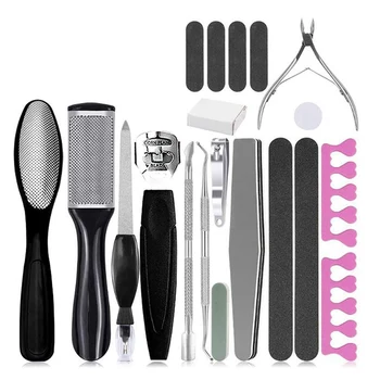 

Pedicure Kit Set, Foot Scrubber Pedicure Tools Set, Stainless Steel Foot Care Tools, Foot Rasp, Foot Dead Skin Remover