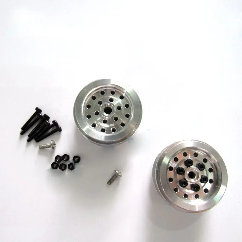 Металлические Колеса Ступицы диски из алюминия детали для модернизации RC 6WD