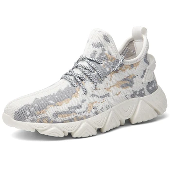 

sneakers transpirables breathabl mens Men on Fashion slip men sports Casual Breathable breathable Sneakers white air mesh new