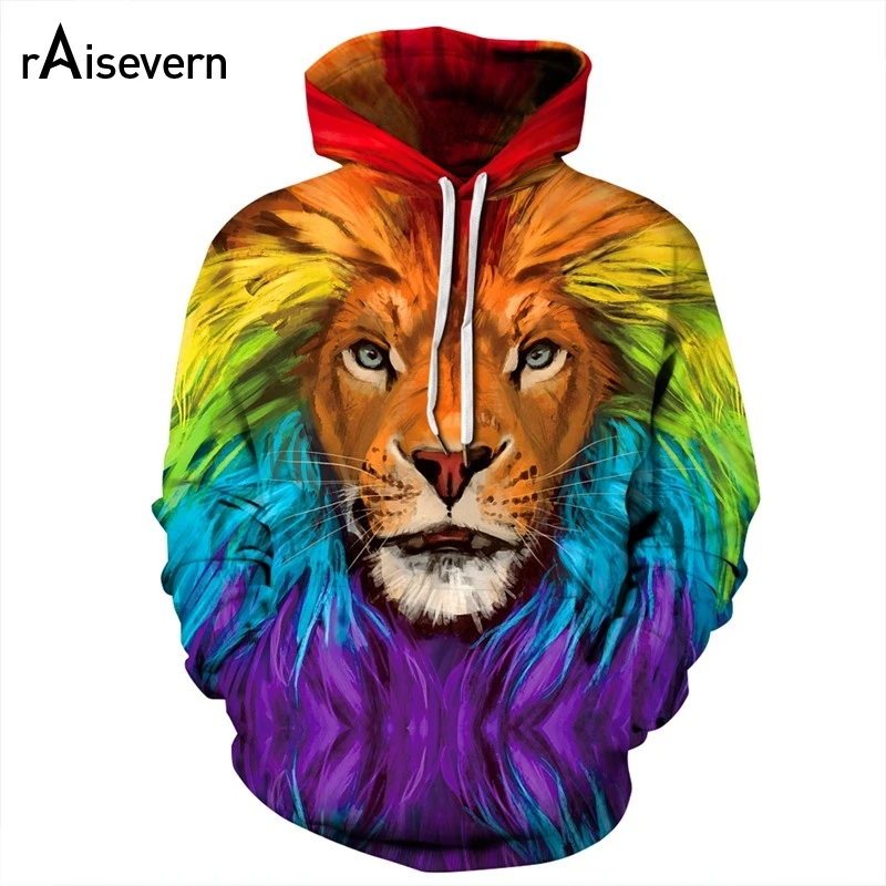 lion head hoodie