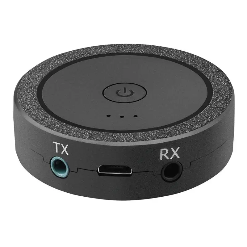 Bluetooth беспроводной передатчик телефон музыка синхронизация воспроизведение аудио Hands-Free адаптер вызова офисные принадлежности 48,2x48,2x12,7 мм