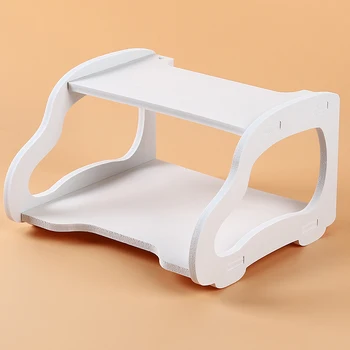 

2020 Portable Bedroom Living Room Double Layer Wall-Mounted Set-Top Box Shelf Router Storage Rack