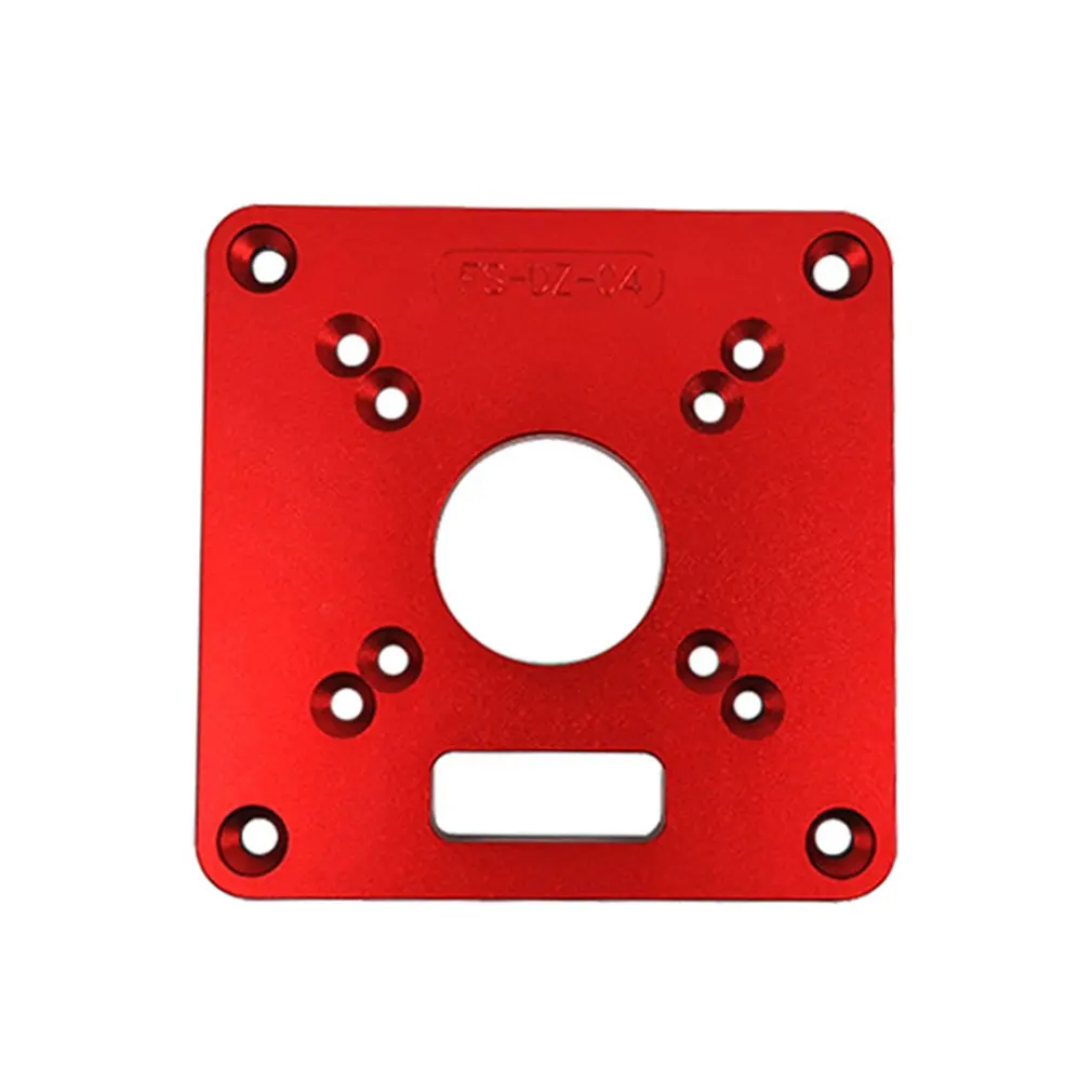 

Universal Aluminium Router Table Insert Plate Woodworking Benches Wood Router Trimmer Models Engraving Machine