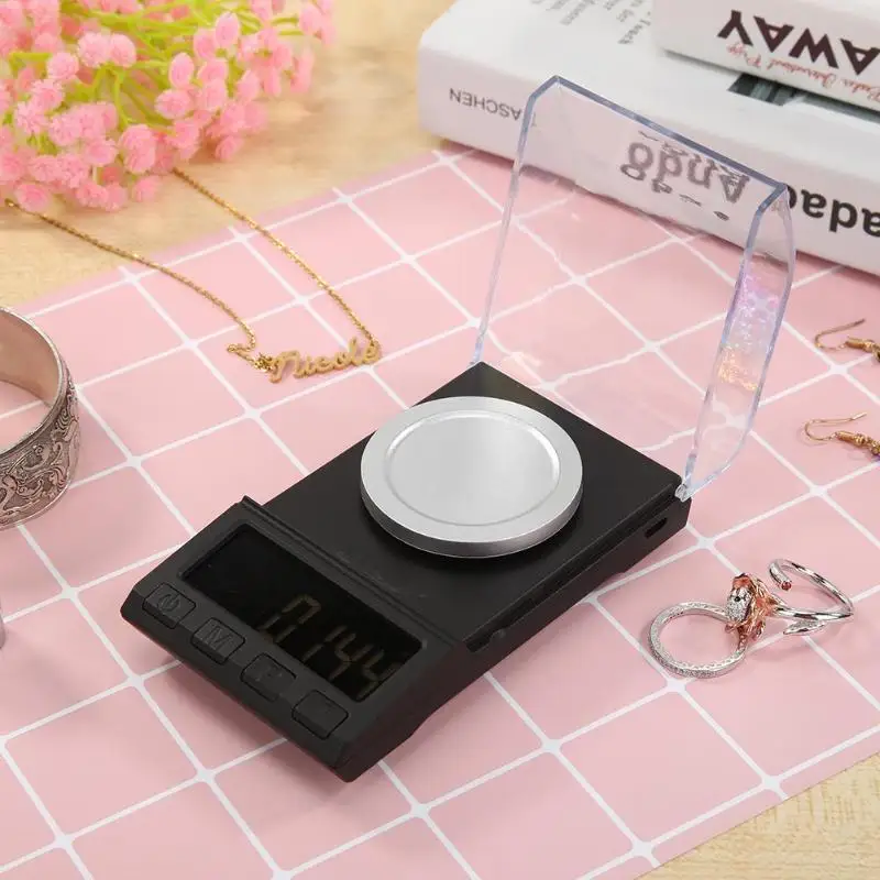 

High Accuracy LCD Digital Electric Scale Portable Jewelry Weight Milligram