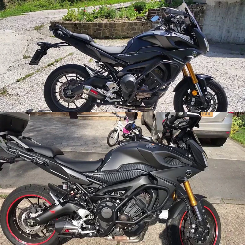 Для Yamaha MT09 MT 09 Tracer 2015 2016 FZ09 2017 FZ 07 Crash Bar аксессуары защита мотоцикла безопасная Moto