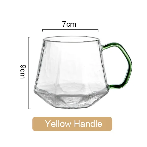Taza de vidrio transparente sin mango  Tazas de café de vidrio transparente-6  estilo-Aliexpress