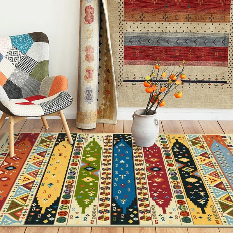 Ретро-марокканский стиль килим мягкие большие ковры для гостиной, спальни, ковер домашний декор, ковер нескользящий коврик для пола
