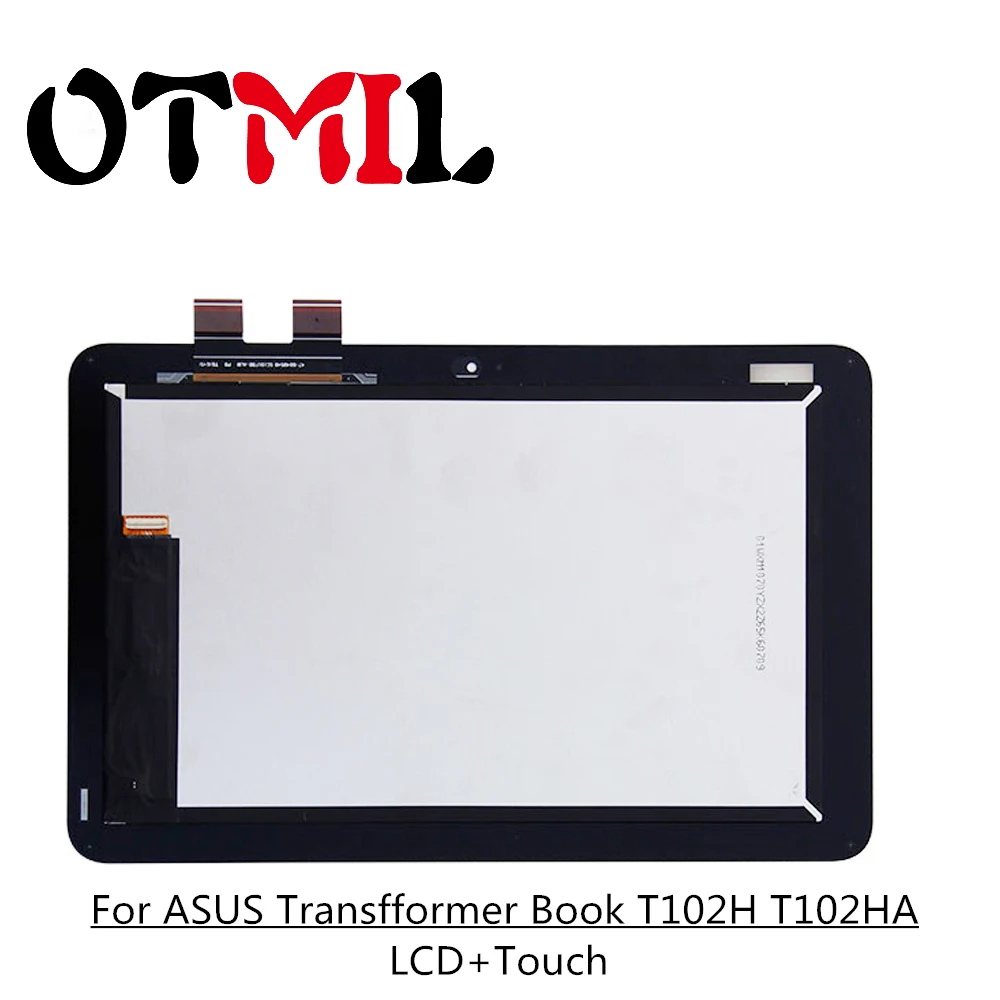 OTMIL10.1 ЖК-дисплей для ASUS трансформер мини-книга T102H T102HA ЖК-дисплей сенсорный дигитайзер сборка запасные части для ASUS - Цвет: Black no Frame