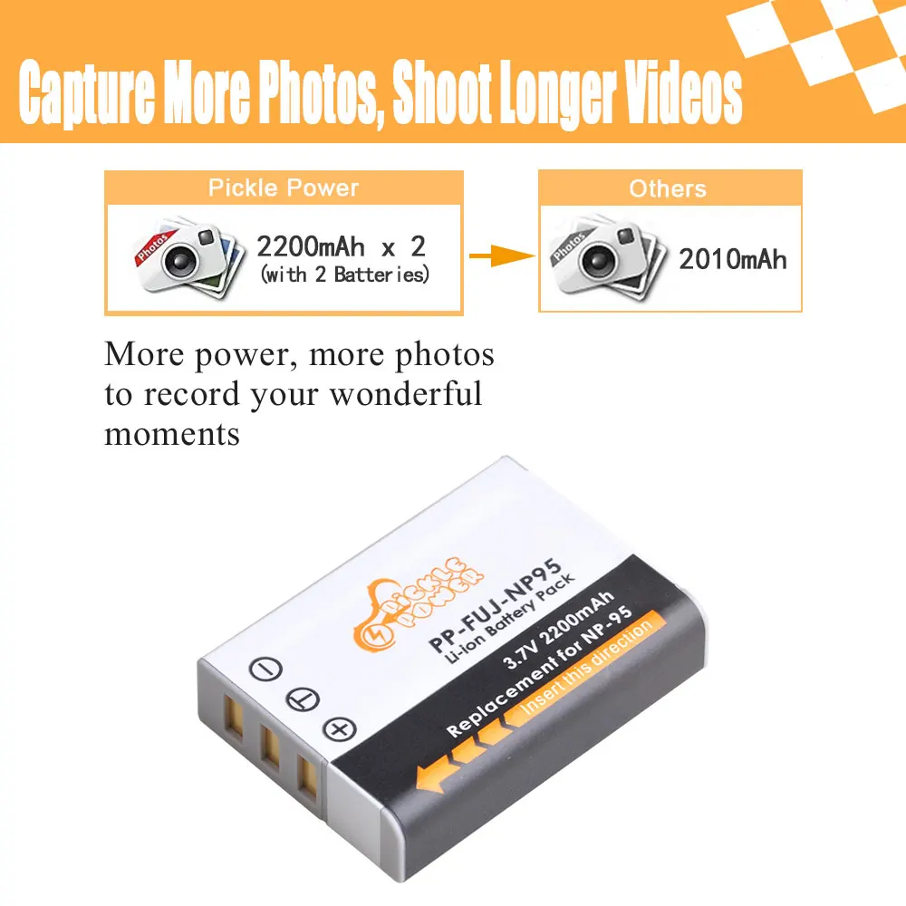 NP 95 NP95 литий ионный аккумулятор + ЖК зарядное устройство USB для Fujifilm F30 F31 F30fd Real 3D W1