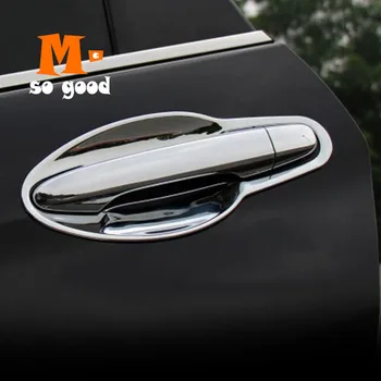 

for Honda CRV CR-V 2012 13 14 15 2016 Car Door Handle Bowl Protect Trim Sticker Cover ABS Chrome Exterior Accessories 8pcs