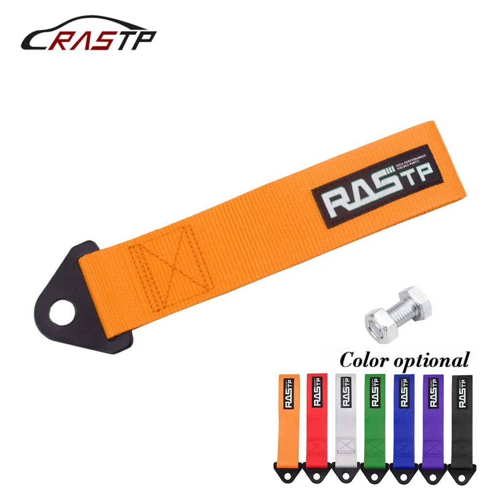 

Universal High Quality Racing car tow strap tow ropes Hook Towing High Strength Nylon trailer JDM Style Colorful RS-TD001