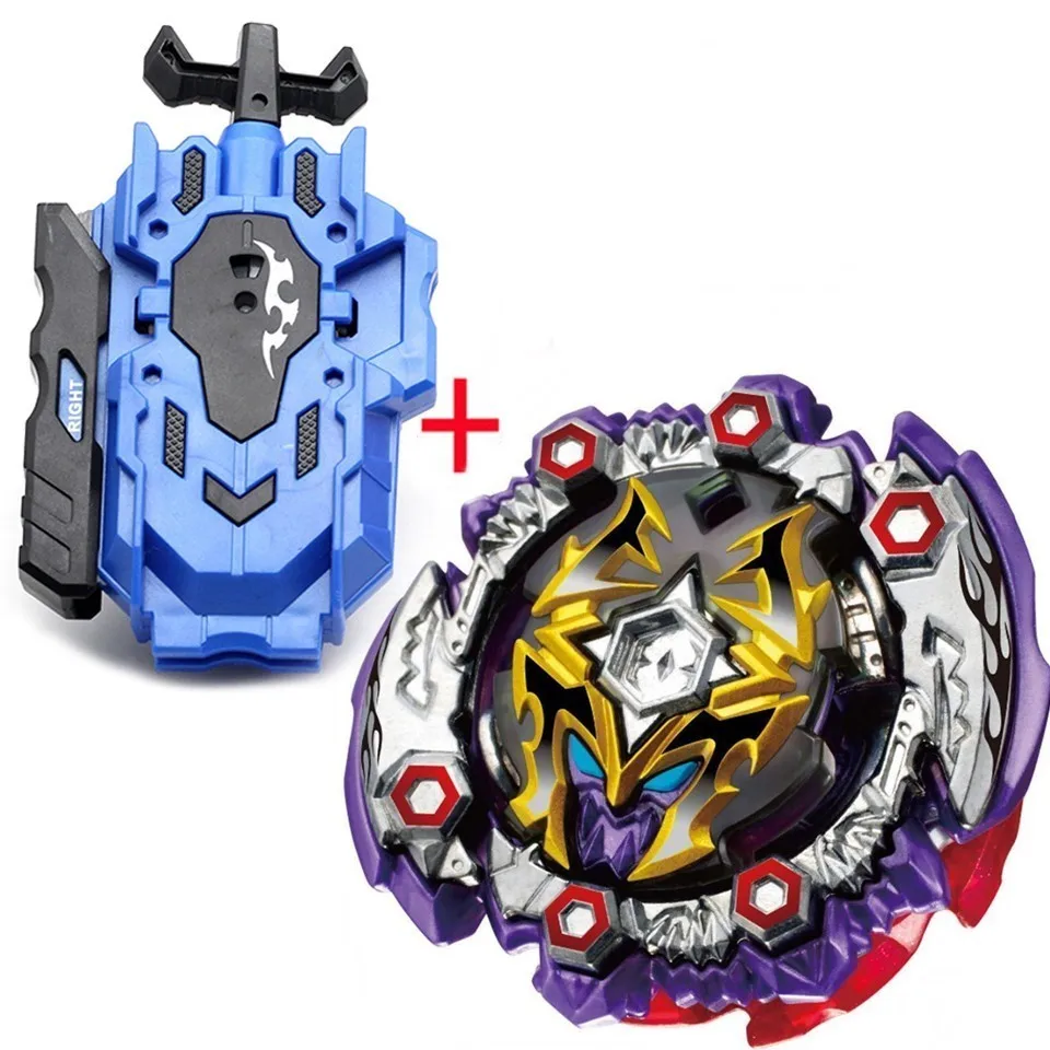 Горячая Beyblade Burst Launcher левая и правая двухсторонняя проволочная пусковая установка Bayblade игрушка Bable Drain Fafnir Феникс Bayblade Рождественский подарок - Цвет: b125