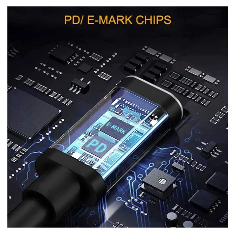 100W USB ���� C PD ���� ���� ���̺� �ڵ� USB C �� 3.5*1.35mm �� �÷��� ����� ��ȯ�� ���� Ezbook ��Ʈ�� PC