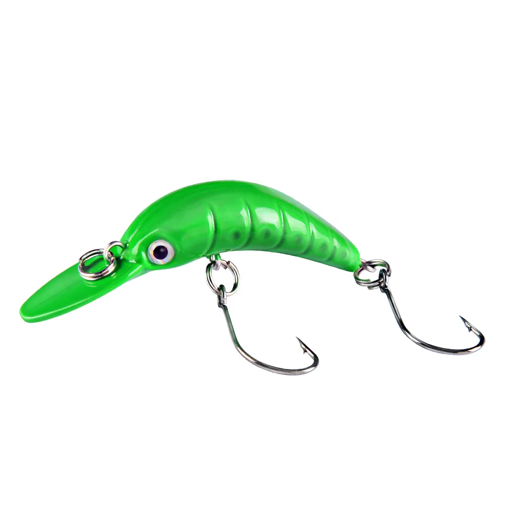 Lot De 2 Leurres De Pêche Rebel Flottants - Méné 4,5 Et 5,5 Cm - Occasion
