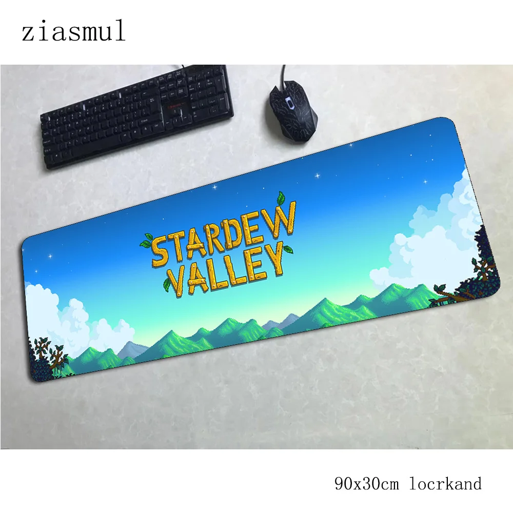 Коврик для мыши stardew valley 90x30 см компьютерный геймерский коврик самый дешевый padmouse