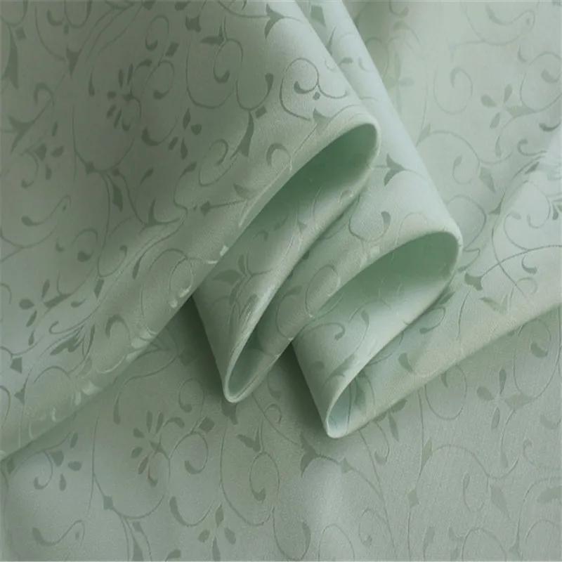 2 light green Жаккардовая ткань, смесь шелка и хлопка, 20 момме, 114 см, цветочный узор, парча, текстиль для китайского костюма Тан - Цвет: 2 light green