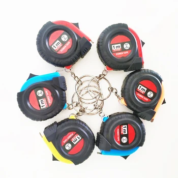 

Mini Tape Measure Keychain Universal Pull Ruler Metric Tape Measure Retractable 1m Measuring Tape Meter Inch Tailor Tool