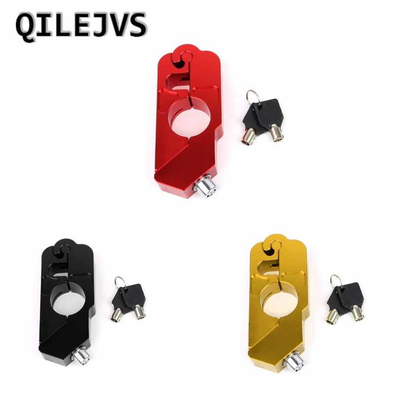 

QILEJVS Handlebar Lock Scooter Brake Security Theft Protection For Motorcycle