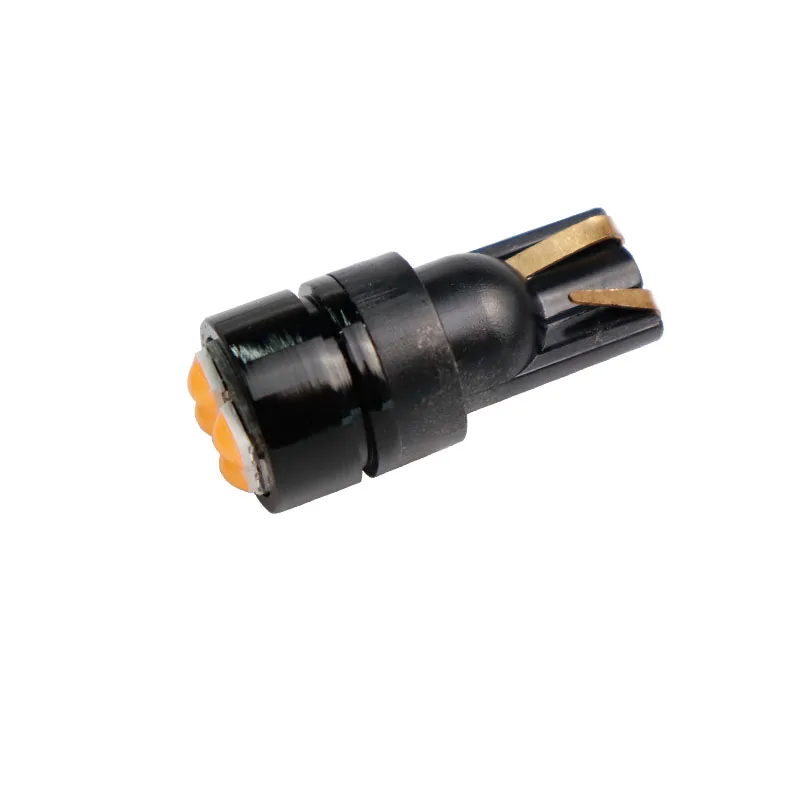 100 шт. T10 w5w canbus 1,44 Вт 0.12A светодиодный 4 smd 3030 светодиодный неполярный внутренний светильник для чтения парковочный автомобильный боковой светильник сигнальный светильник s 12V