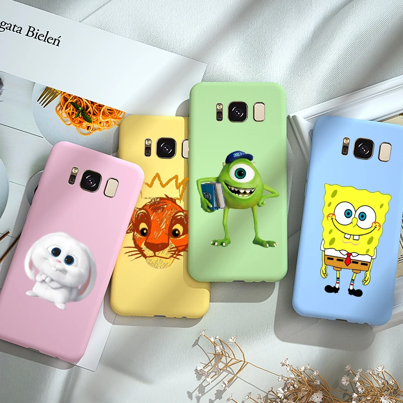 Мягкий ТПУ чехол для Samsung Galaxy S8 S9 10 5G S10e Plus Lite A10S A20S A30S A50S A20e A70 A50 A40 A30 A20 A10 конфетный