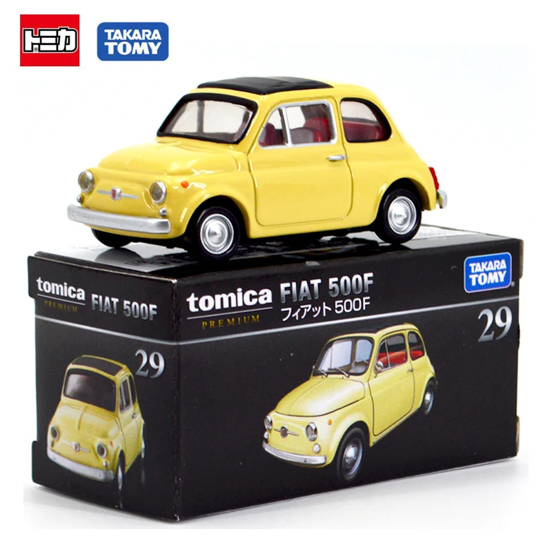 Takara Tomy Tomica Премиум #29 FIAT 500F Старый Школьный маленький автомобиль литый под