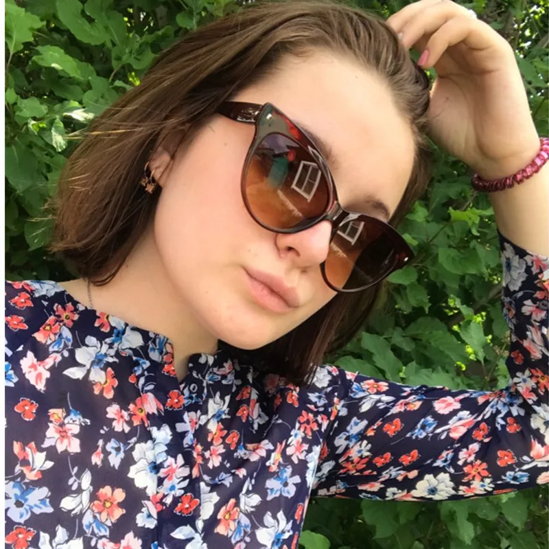Женские винтажные солнцезащитные очки FSQCE роскошные брендовые дизайнерские