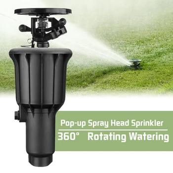

High Water Pressure 360 Degrees Rotating Watering Pop-up Spray Head Sprinkler 3/4 inch 1/2 inch Integrated Sprinkler