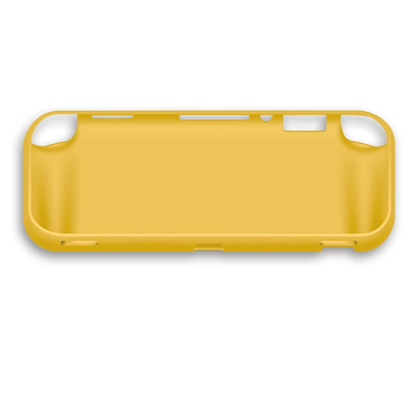 ТПУ ручка игра защитный чехол оболочка Крышка для kingd переключатель Lite защита консоль контроллер силиконовый защитный чехол - Цвет: Цвет: желтый