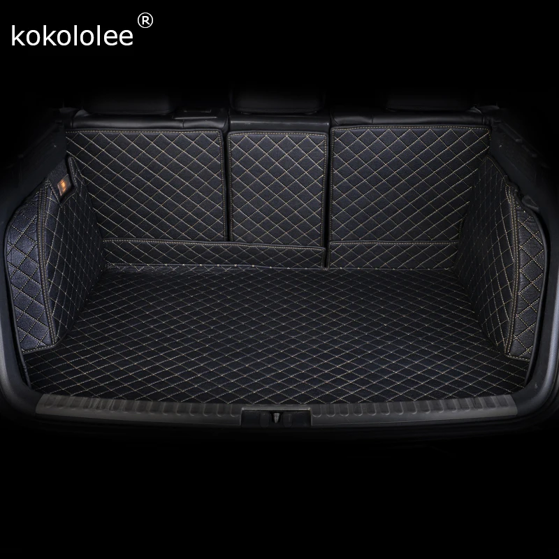 kokololee Custom car trunk mats for Citroen all models C6 C5 C4 C3-XR Quatre Elysee car styling auto accessories