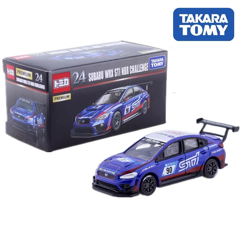 

TAKARA TOMY Tomica Premium Subaru WRX STI NBR Challenge #24 Die-cast Model Car Toy Car boys toys