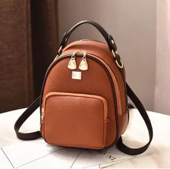 

New Style leather backpack for women Casual Shoulder Bags Fashion Purse Small Bag
