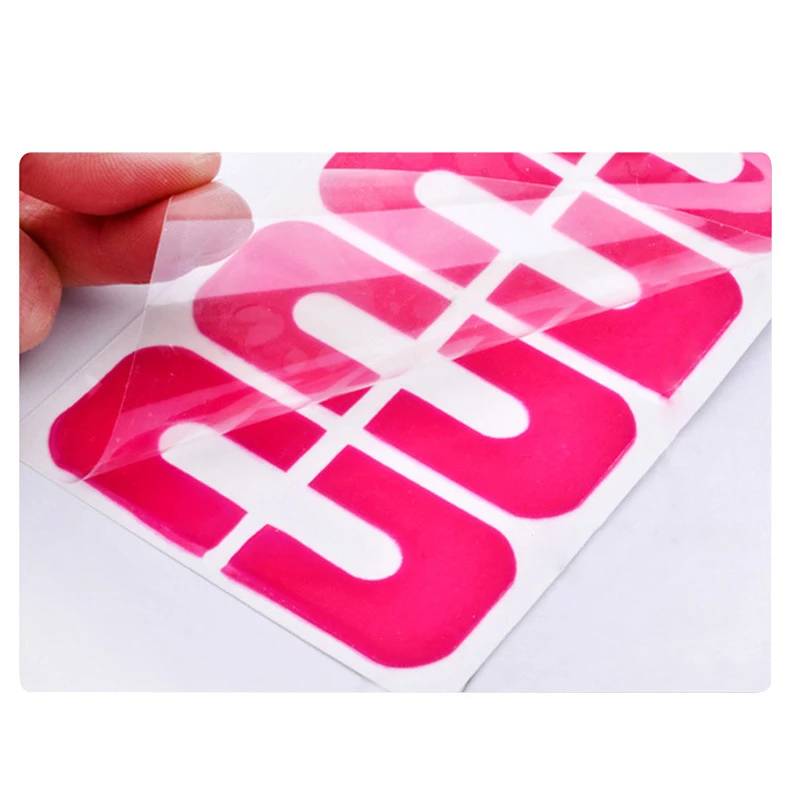 New 20Pcs Nail Sticker Anti Overflow Sticks Manicure Tool Nail Art Protector Finger Cover U Shape Oil Spill Protected
