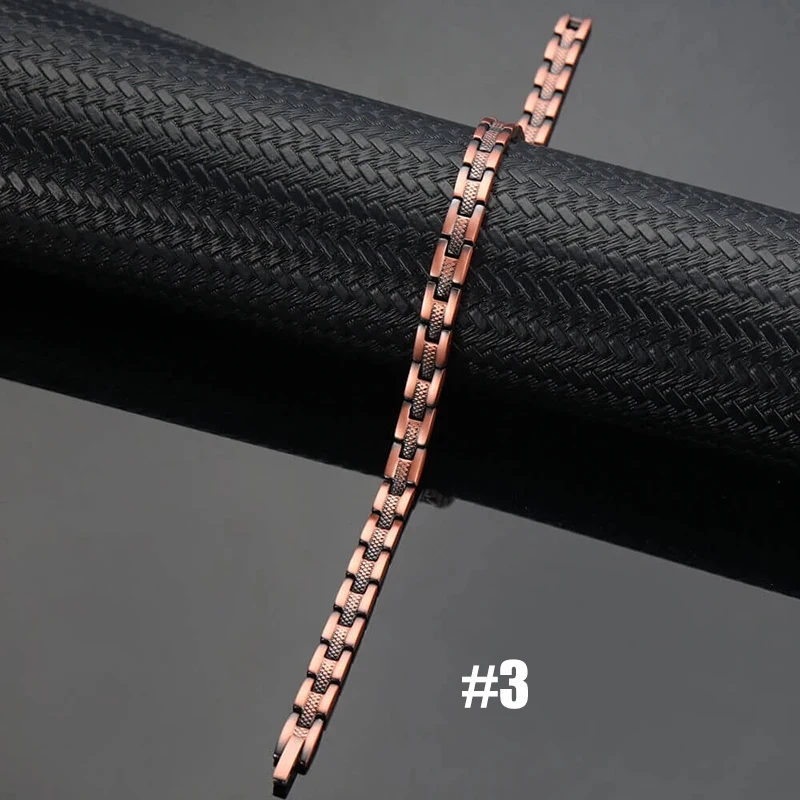 Vintage Copper Magnetic Bracelets For Women Pain Relief Pure Copper Adjustable Bio Energy Blood Pressure Accessory Bracelet