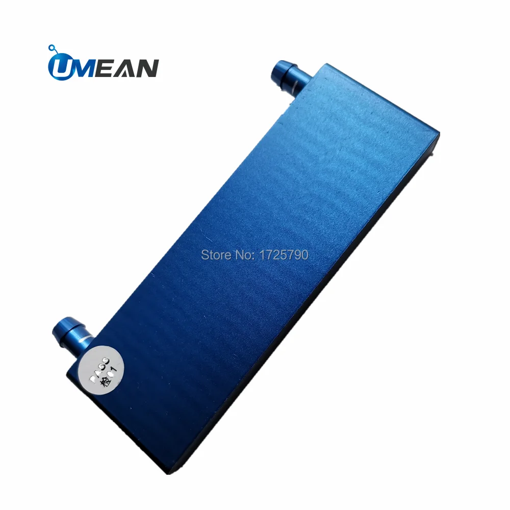 40x120 มม.อลูมิเนียมหม้อน้ำบล็อก Semiconductor Air Cooling SYSTEM KIT สำหรับ PC CPU 1