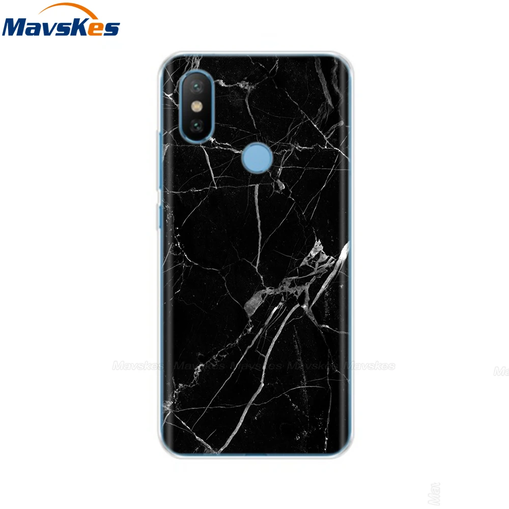 38 Силиконовый чехол для телефона для Xiaomi mi A2 Lite, чехол с рисунком, мягкая задняя крышка из ТПУ, чехол для телефона для Xiomi mi A2 mi A2 LITE, бампер - Цвет: 38