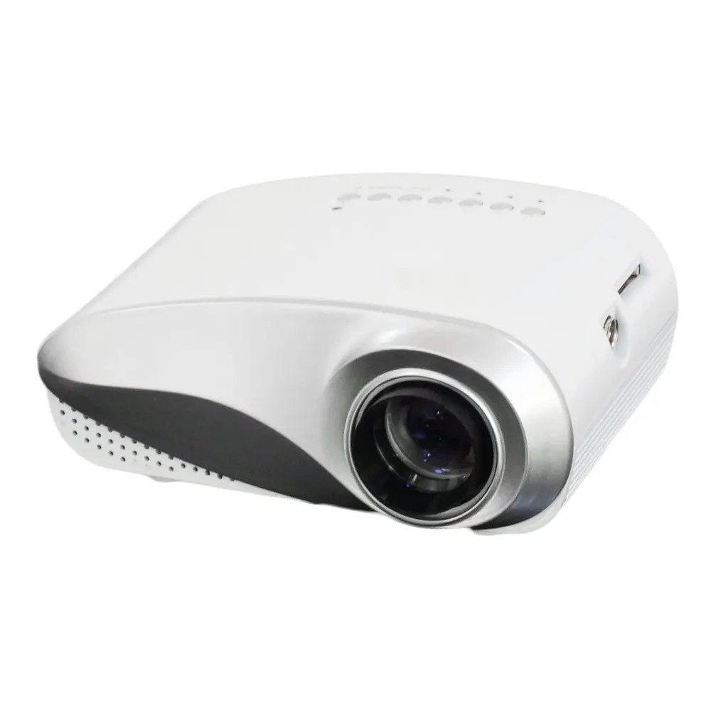 

Mini LED Projector Portable Home Theater Video Projector Home Multimedia Cinema TV Laptops Smartphones RD-802 White